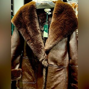 Tuckernuck XS shearling jacket. brand new tags on!!